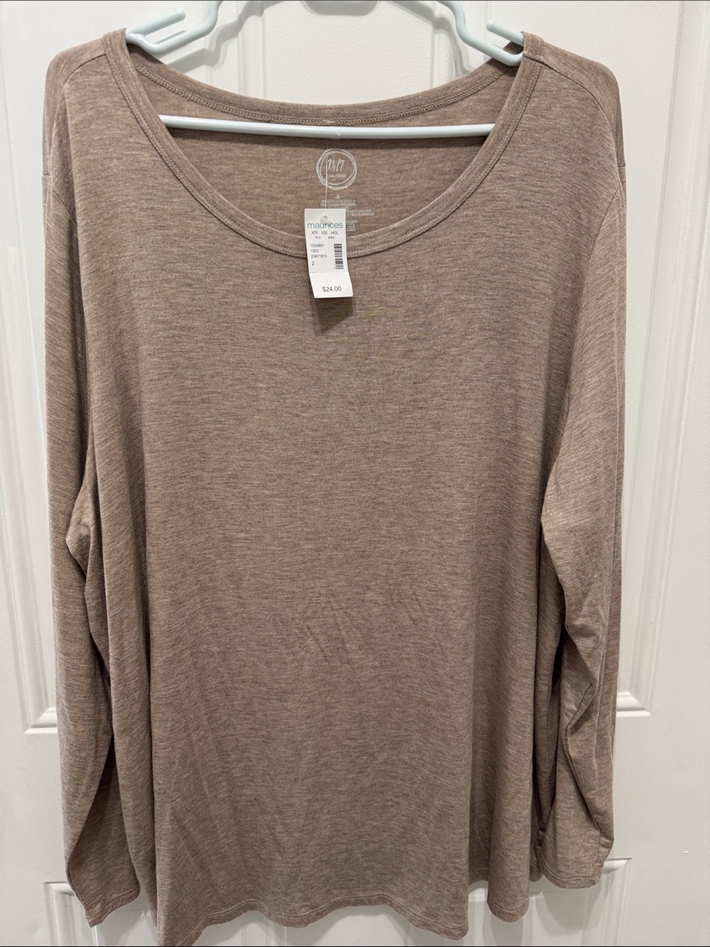 Maurices 24/7 Long Sleeve Tee-NWT